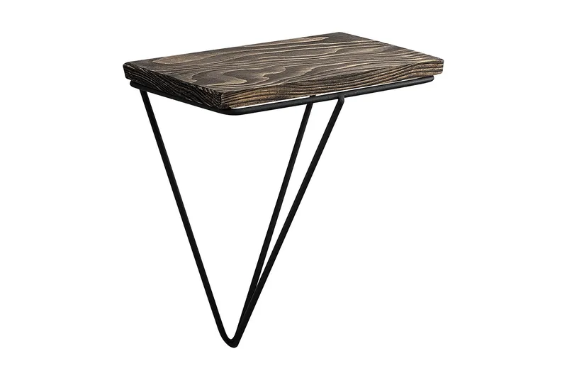 Arsenal Vägghylla 15x27 cm - Svart/Valnöt - Förvaring - Köksförvaring - Kökshylla