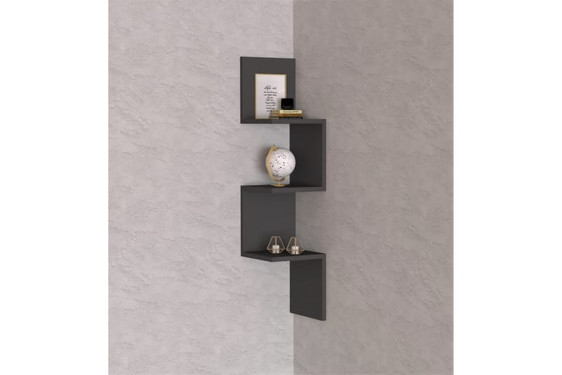 Baghana Vägghylla 25x25 cm - Antracit - Förvaring - Köksförvaring - Kökshylla