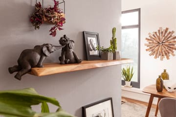 Belleview Vägghylla 80x25 cm - Trä/natur - Förvaring - Köksförvaring - Kökshylla