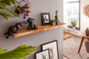 Belleview Vägghylla 80x25 cm - Trä/natur - Förvaring - Köksförvaring - Kökshylla