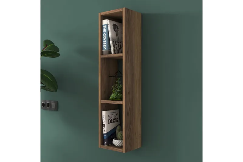 Bennerto Vägghylla 19x22 cm - Valnöt - Förvaring - Köksförvaring - Kökshylla