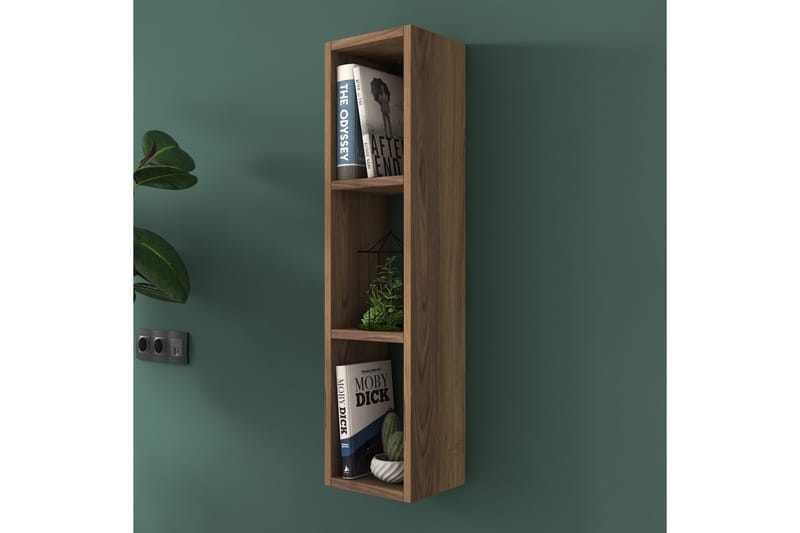 Bennerto Vägghylla 19x22 cm - Valnöt - Förvaring - Köksförvaring - Kökshylla