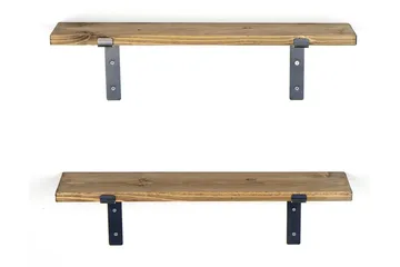 Bogel Vägghylla 60 cm - Svart/Valnöt - Förvaring - Köksförvaring - Kökshylla