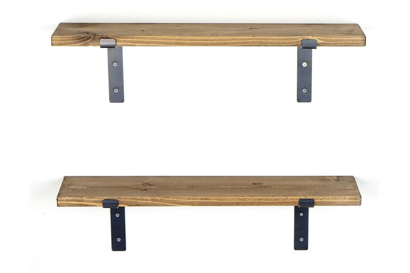 Bogel Vägghylla 60 cm - Svart/Valnöt - Förvaring - Köksförvaring - Kökshylla