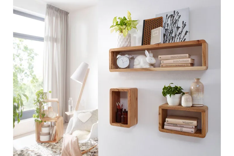 Brinius Vägghylla 3-pack - Trä/natur - Förvaring - Köksförvaring - Kökshylla