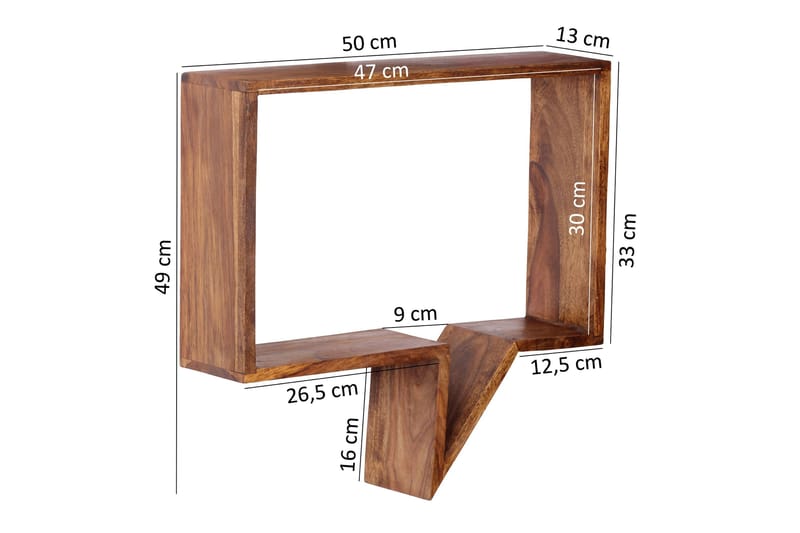 Clutts Vägghylla 2-pack - Trä/natur - Förvaring - Köksförvaring - Kökshylla