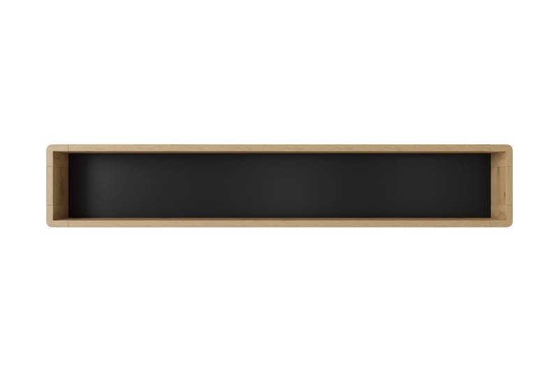 CORNLIUS Vägghylla 150 cm Brun/Svart - Förvaring - Köksförvaring - Kökshylla