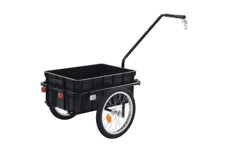 Cykelvagn/handkärra 155x61x83 cm stål blå - Blå - Förvaring - Köksförvaring - Kökshylla