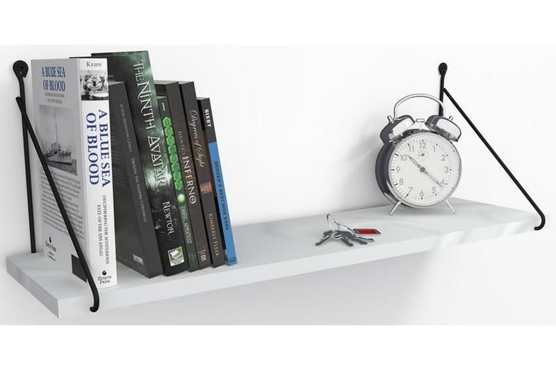 Decormet Vägghylla - Vit/Grå - Förvaring - Köksförvaring - Kökshylla