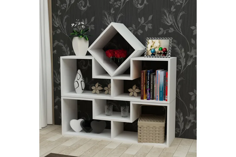 Decorotika Bokhylla Låg - Vit - Förvaring - Köksförvaring - Kökshylla