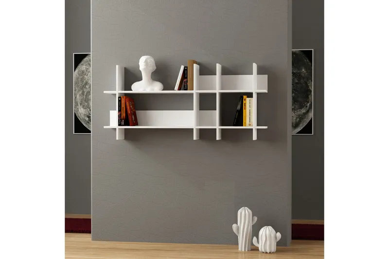 Decorta Vägghylla - Vit - Förvaring - Köksförvaring - Kökshylla