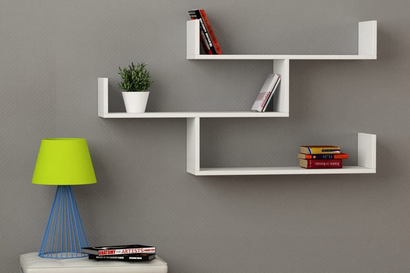 Decorta Vägghylla - Vit - Förvaring - Köksförvaring - Kökshylla