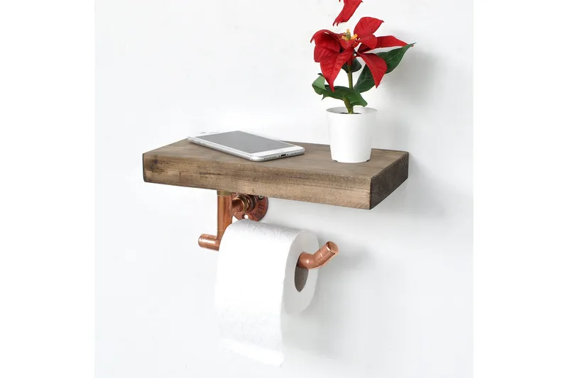 Desgrar Vägghylla 30x15 cm - Guld - Förvaring - Köksförvaring - Kökshylla