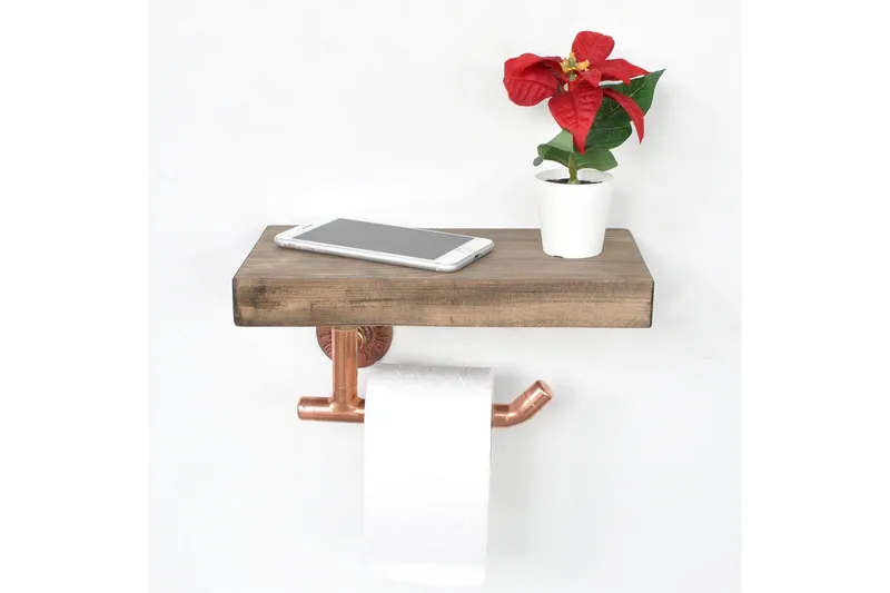 Desgrar Vägghylla 30x15 cm - Guld - Förvaring - Köksförvaring - Kökshylla