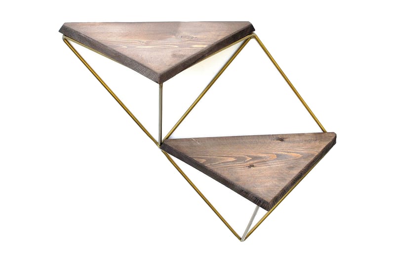 Desgrar Vägghylla 30x33 cm - Brun - Förvaring - Köksförvaring - Kökshylla