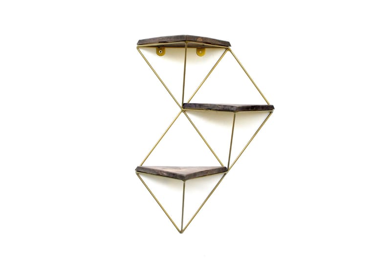 Desgrar Vägghylla 34x45 cm - Brun - Förvaring - Köksförvaring - Kökshylla