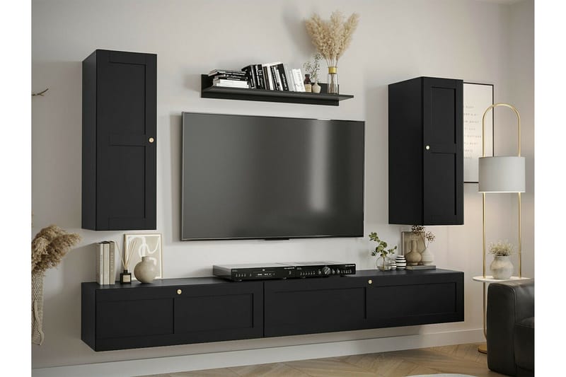 Dunvegan Vägghylla 100x22 cm Black - Förvaring - Köksförvaring - Kökshylla