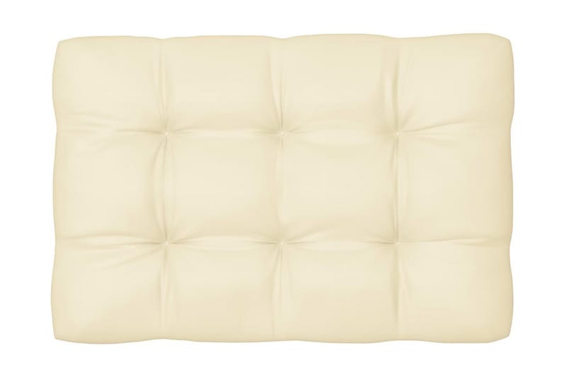 Dyna till pallsoffa gräddvit 120x80x10 cm - Kräm - Utemöbler - Dynor - Soffdynor & bänkdynor utemöbler