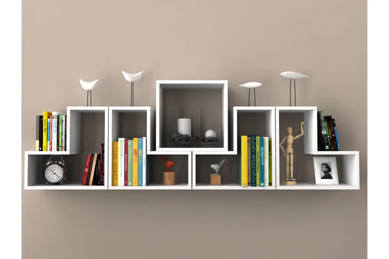 Elegancia Vägghylla - Vit - Förvaring - Köksförvaring - Kökshylla