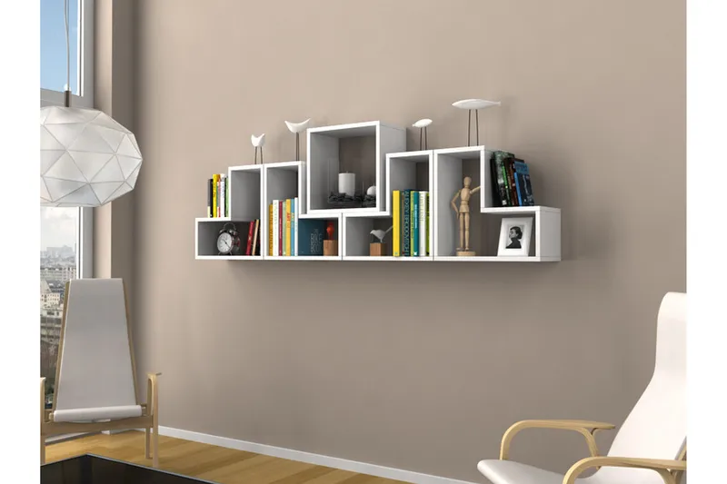 Elegancia Vägghylla - Vit - Förvaring - Köksförvaring - Kökshylla