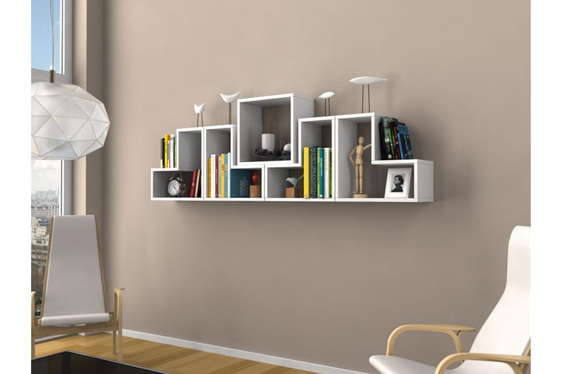 Elegancia Vägghylla - Vit - Förvaring - Köksförvaring - Kökshylla