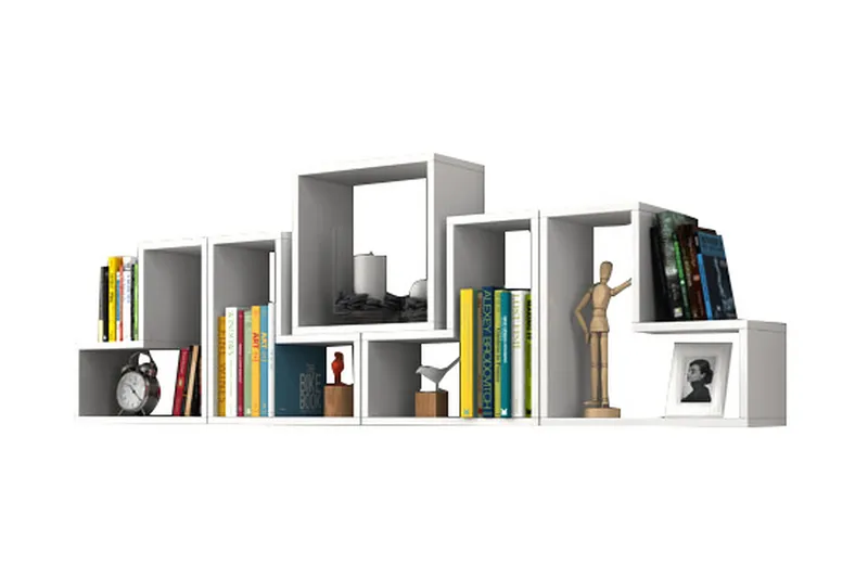 Elegancia Vägghylla - Vit - Förvaring - Köksförvaring - Kökshylla