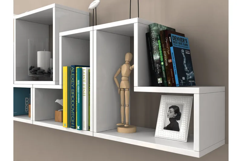 Elegancia Vägghylla - Vit - Förvaring - Köksförvaring - Kökshylla