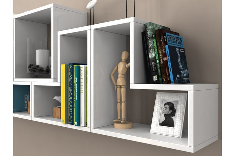 Elegancia Vägghylla - Vit - Förvaring - Köksförvaring - Kökshylla