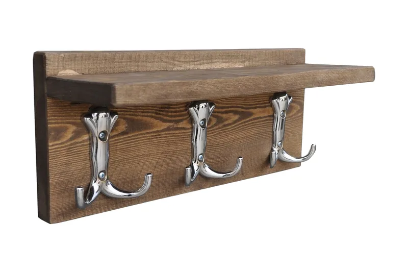 Evila Hängare 6 Krokar, Trä