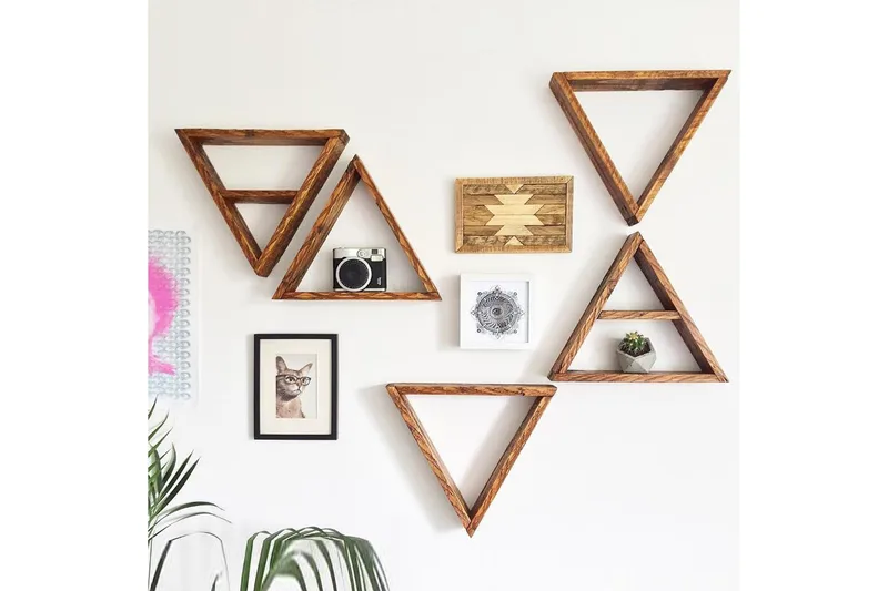 Evila Triangelhylla - Trä - Förvaring - Köksförvaring - Kökshylla