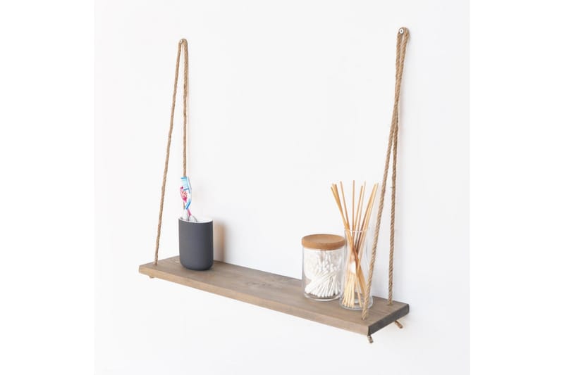 Evila Vägghylla Rep - Brun - Förvaring - Köksförvaring - Kökshylla