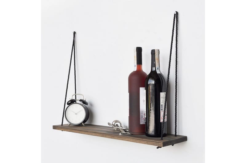 Evila Vägghylla Rep - Mörkbrun - Förvaring - Köksförvaring - Kökshylla