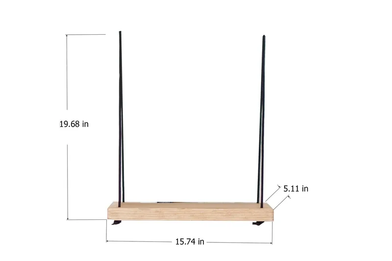 Evila Vägghylla Rep - Trä - Förvaring - Köksförvaring - Kökshylla
