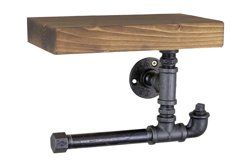 Evila Vägghylla, Trä/Svart