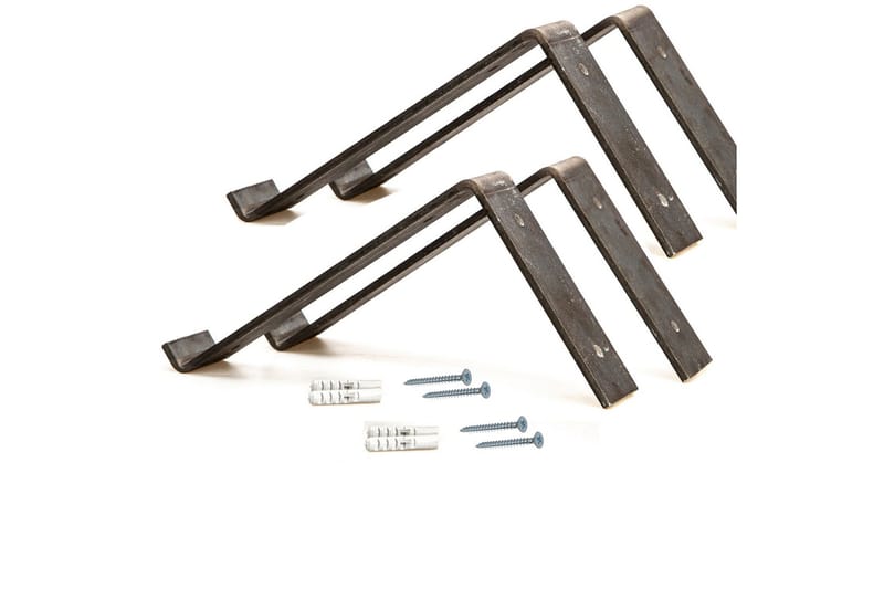 Fercho Vägghylla 40 cm - Svart/Valnöt - Förvaring - Köksförvaring - Kökshylla