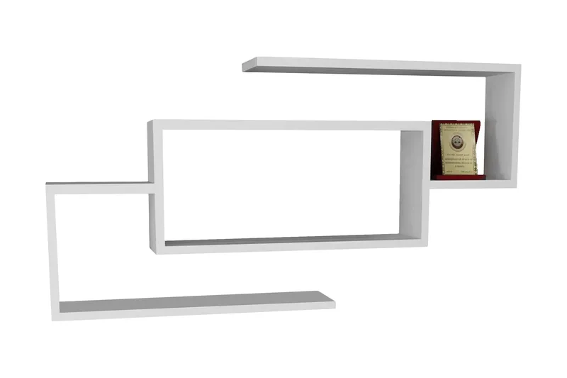 Furny Home Vägghylla 103 cm - Vit - Förvaring - Köksförvaring - Kökshylla