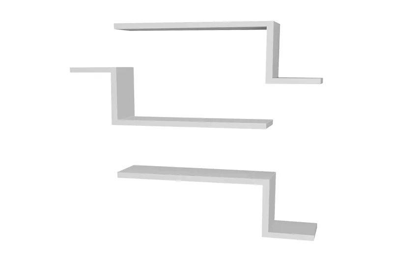 Furny Home Vägghylla 58 cm - Vit - Förvaring - Köksförvaring - Kökshylla