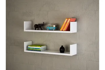 Furny Home Vägghylla 63 cm - Vit - Förvaring - Köksförvaring - Kökshylla