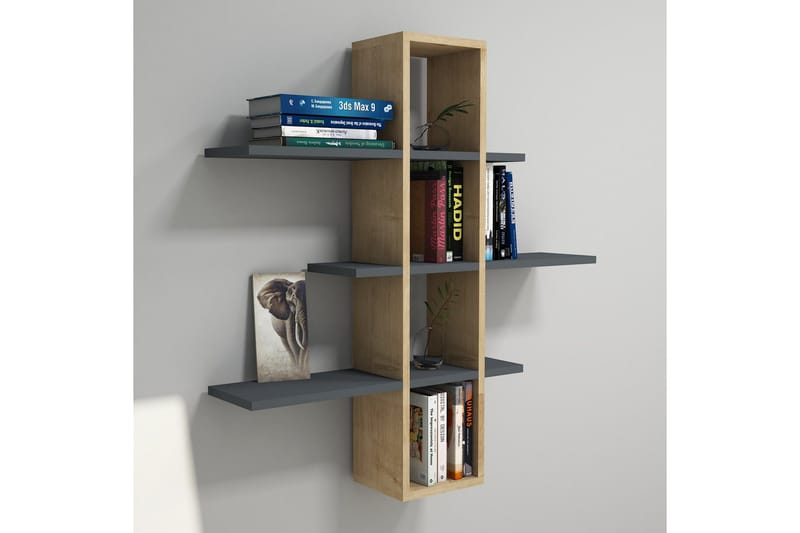 Gersby Vägghylla 101 cm - Blå/Grå - Förvaring - Köksförvaring - Kökshylla