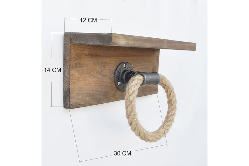 GRUNNEBACKA Förvaringsmöbel 30 cm Brun - Förvaring - Köksförvaring - Kökshylla