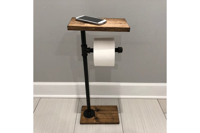 GRUNNEBACKA Pappershållare 30 cm Brun/Svart - Förvaring - Köksförvaring - Kökshylla