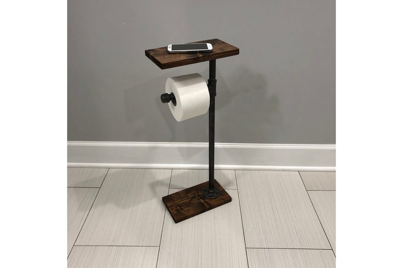 GRUNNEBACKA Pappershållare 30 cm Brun/Svart - Förvaring - Köksförvaring - Kökshylla
