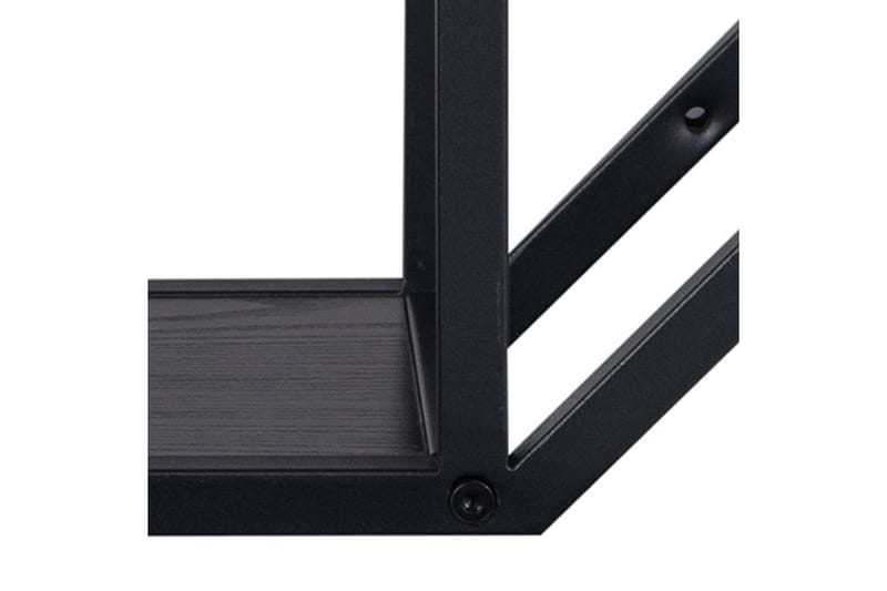 Hasslevik Vägghylla 77x20 cm 4 Hyllor - Svart/Matt Svart - Förvaring - Köksförvaring - Kökshylla