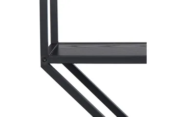 Hasslevik Vägghylla 77x20 cm 4 Hyllor - Svart/Matt Svart - Förvaring - Köksförvaring - Kökshylla