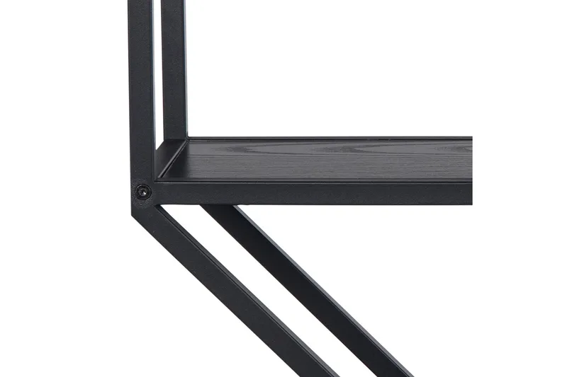 Hasslevik Vägghylla 77x20 cm 4 Hyllor - Svart/Matt Svart - Förvaring - Köksförvaring - Kökshylla