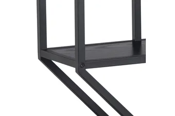 Hasslevik Vägghylla 77x20 cm 4 Hyllor - Svart/Matt Svart - Förvaring - Köksförvaring - Kökshylla