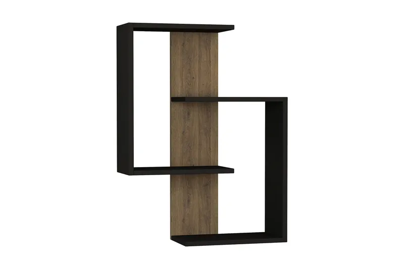 Homitis Vägghylla - Grå/Mörk Ek - Förvaring - Köksförvaring - Kökshylla