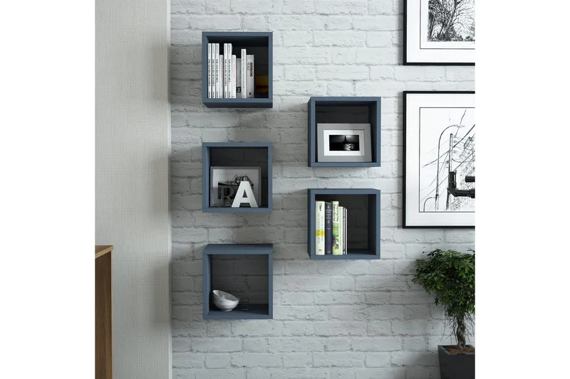 Hovdane Vägghylla 30 cm - Blå - Förvaring - Köksförvaring - Kökshylla