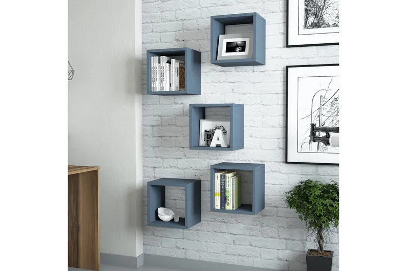 Hovdane Vägghylla 30 cm - Blå - Förvaring - Köksförvaring - Kökshylla