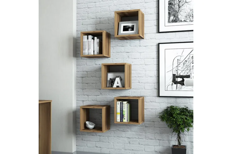 Hovdane Vägghylla 30 cm - Brun - Förvaring - Köksförvaring - Kökshylla